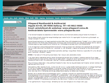 Tablet Screenshot of pilegaard-coins.dk